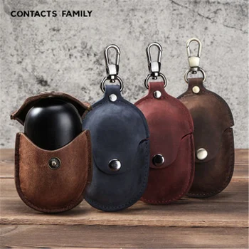 Cowhide Leather Cover with Key Buckle for Galaxy Buds Classics Vintage Hand Convenient multi-function Bluetooth Headset Case
Cowhide Leather Cover with Key Buckle for Galaxy Buds Classics Vintage Hand Convenient multi-function Bluetooth Headset Case