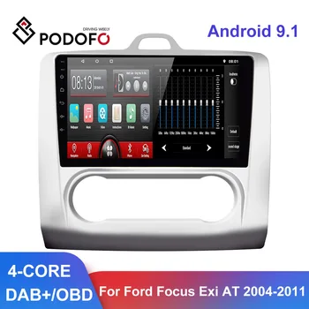 Podofo Android 9.1 Car Radio 9'' GPS WIFI Split Screen 2 Din Car Multimedia player Audio Player For Ford Focus 2 Mk2 2004-2011 
Podofo Android 9.1 Car Radio 9'' GPS WIFI Split Screen 2 Din Car Multimedia player Audio Player For Ford Focus 2 Mk2 2004-2011