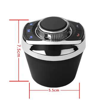 Cup Shape With LED Light 8-Key Functions Car Wireless Steering Wheel Control Button For Car Android Navigation Player Universal
Cup Shape With LED Light 8-Key Functions Car Wireless Steering Wheel Control Button For Car Android Navigation Player Universal