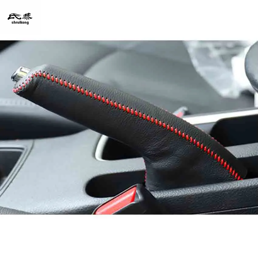 1 шт. рычаг переключения передач и ручной тормоз для автомобиля кожаный защитный