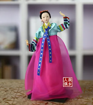 Korean silk doll features North Korean ornaments Han dress Juan people's opening ceremony statue home decoration wedding
Korean silk doll features North Korean ornaments Han dress Juan people's opening ceremony statue home decoration wedding