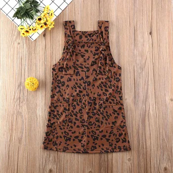 Pudcoco Toddler Baby Girl Clothes Leopard Print Sleeveless Strap Dress Princess Casual Overalls Dress Outfits Clothes
Pudcoco Toddler Baby Girl Clothes Leopard Print Sleeveless Strap Dress Princess Casual Overalls Dress Outfits Clothes