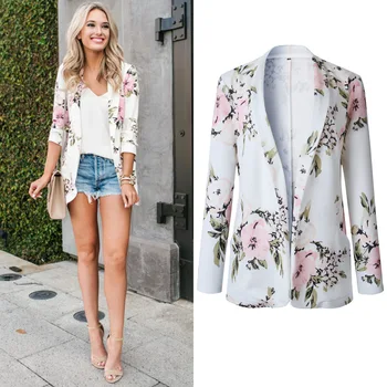 2020 New Autumn and Winter Explosion Hot Peony Print Long-Sleeve Slim Wild Fashion Jacket Suit 100245 
2020 New Autumn and Winter Explosion Hot Peony Print Long-Sleeve Slim Wild Fashion Jacket Suit 100245