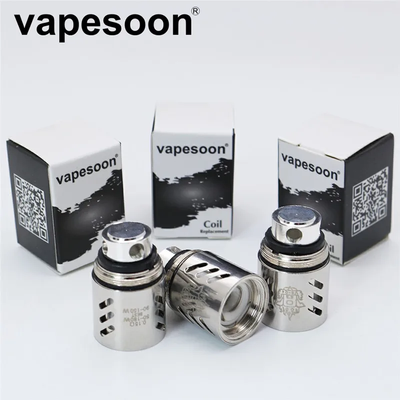 4Pcs Original replacement V8 Coil X4 M4 T10 Q4 Coil Head E-Cigarette Atomizer Vape Core For V8
4Pcs Original replacement V8 Coil X4 M4 T10 Q4 Coil Head E-Cigarette Atomizer Vape Core For V8
