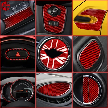 Red Carbon Fiber Interior Center Console Air Vent Panel Cover Trim Sticker for Mini Cooper F55 F56 Clubman F54 Accesssories
Red Carbon Fiber Interior Center Console Air Vent Panel Cover Trim Sticker for Mini Cooper F55 F56 Clubman F54 Accesssories