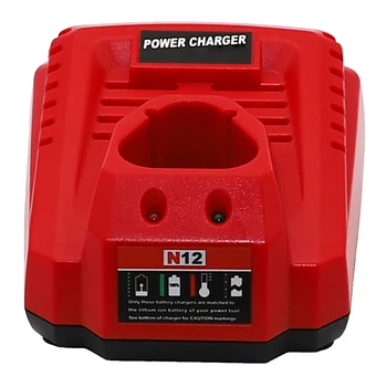 M12 Charger Is Suitable for Milwaukee 48-59-2401 10.8V 12V Lithium Battery Adapter-EU Plug
M12 Charger Is Suitable for Milwaukee 48-59-2401 10.8V 12V Lithium Battery Adapter-EU Plug