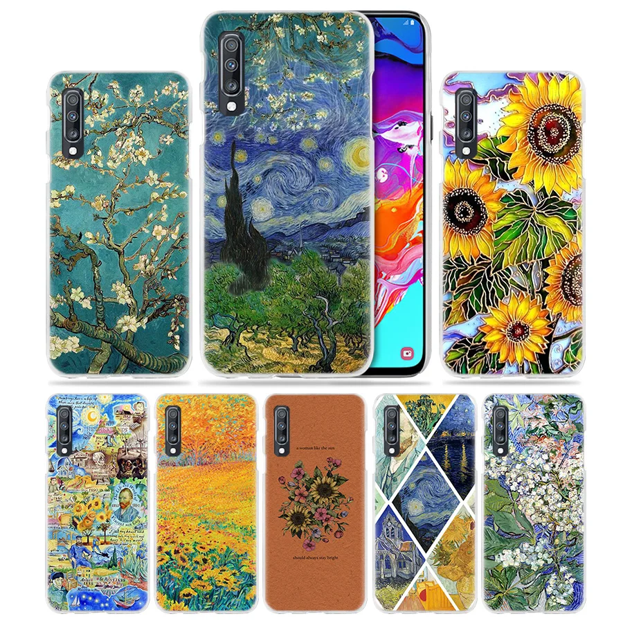 Funda Carcasa Van Gogh para Samsung A40 pl/ástico r/ígido