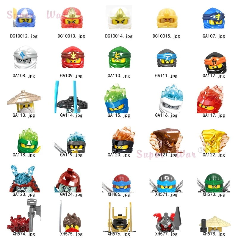 Фигурки одиночной модели Ллойда Wu Nya Ronin Pythor Chen Clouse Kapau аксессуары для головы