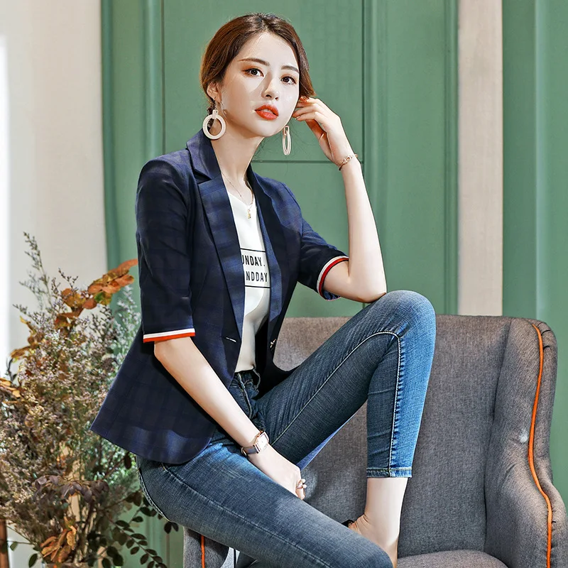 Plaid Casual Fashion Shorts Set 2019 Spring And Autumn New Style Korean-style Small Suit Coat Blouses Slim Fit Suit
Plaid Casual Fashion Shorts Set 2019 Spring And Autumn New Style Korean-style Small Suit Coat Blouses Slim Fit Suit