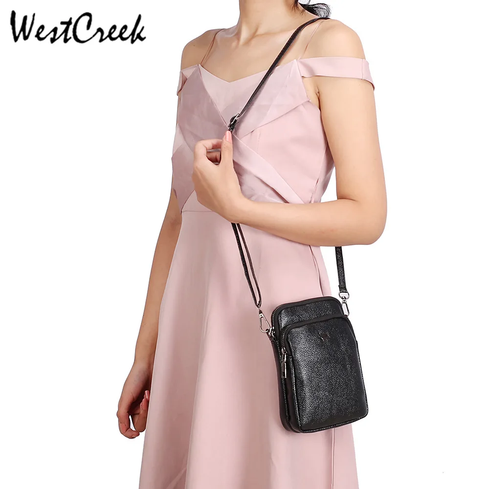 WESTCREEK Artificial Leather Mini Crossbody Cell Phone Bag Women Double-Layer Handbag and Purse Clutch Lady
WESTCREEK Artificial Leather Mini Crossbody Cell Phone Bag Women Double-Layer Handbag and Purse Clutch Lady