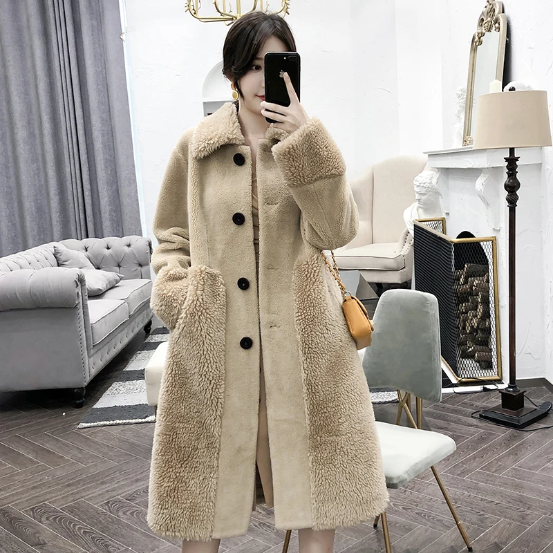 Women Faux Fur Loose Coat 2019 Autumn Winter Thick Warm Fluffy Long Fur Coats Lapel faux fur Jackets Overcoat XL Outwear
Women Faux Fur Loose Coat 2019 Autumn Winter Thick Warm Fluffy Long Fur Coats Lapel faux fur Jackets Overcoat XL Outwear