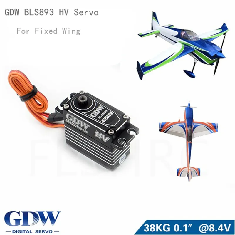 GDW BLS893 HV CCPM Full Size Digital Metal Servo Brushless 36KG For 3D Fixed Wing
GDW BLS893 HV CCPM Full Size Digital Metal Servo Brushless 36KG For 3D Fixed Wing