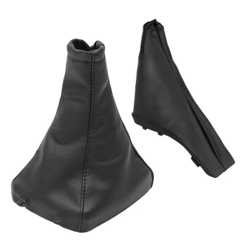 2Pcs Car Handbrake Gear Shift Boot Gaiter Gaitor Pu Leather Black for Opel Astra G Zafira a Vauxhall 1998-2004
2Pcs Car Handbrake Gear Shift Boot Gaiter Gaitor Pu Leather Black for Opel Astra G Zafira a Vauxhall 1998-2004