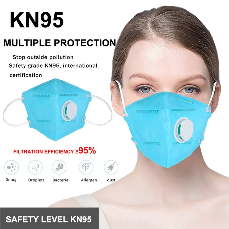 MoneRffi 10 Pcs Reusable KN95 Mask Valved Face Mask Protection Face Mask 95% Filtration Protective Mask Anti- Face Mask
MoneRffi 10 Pcs Reusable KN95 Mask Valved Face Mask Protection Face Mask 95% Filtration Protective Mask Anti- Face Mask
