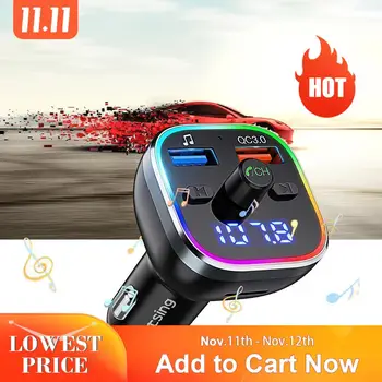 VicTsing 378AB-1 Bluetooth 5.0 FM Transmitter For Cars Transmitter - Radio Car Call Adapter Handsfree Black T0U2
VicTsing 378AB-1 Bluetooth 5.0 FM Transmitter For Cars Transmitter - Radio Car Call Adapter Handsfree Black T0U2