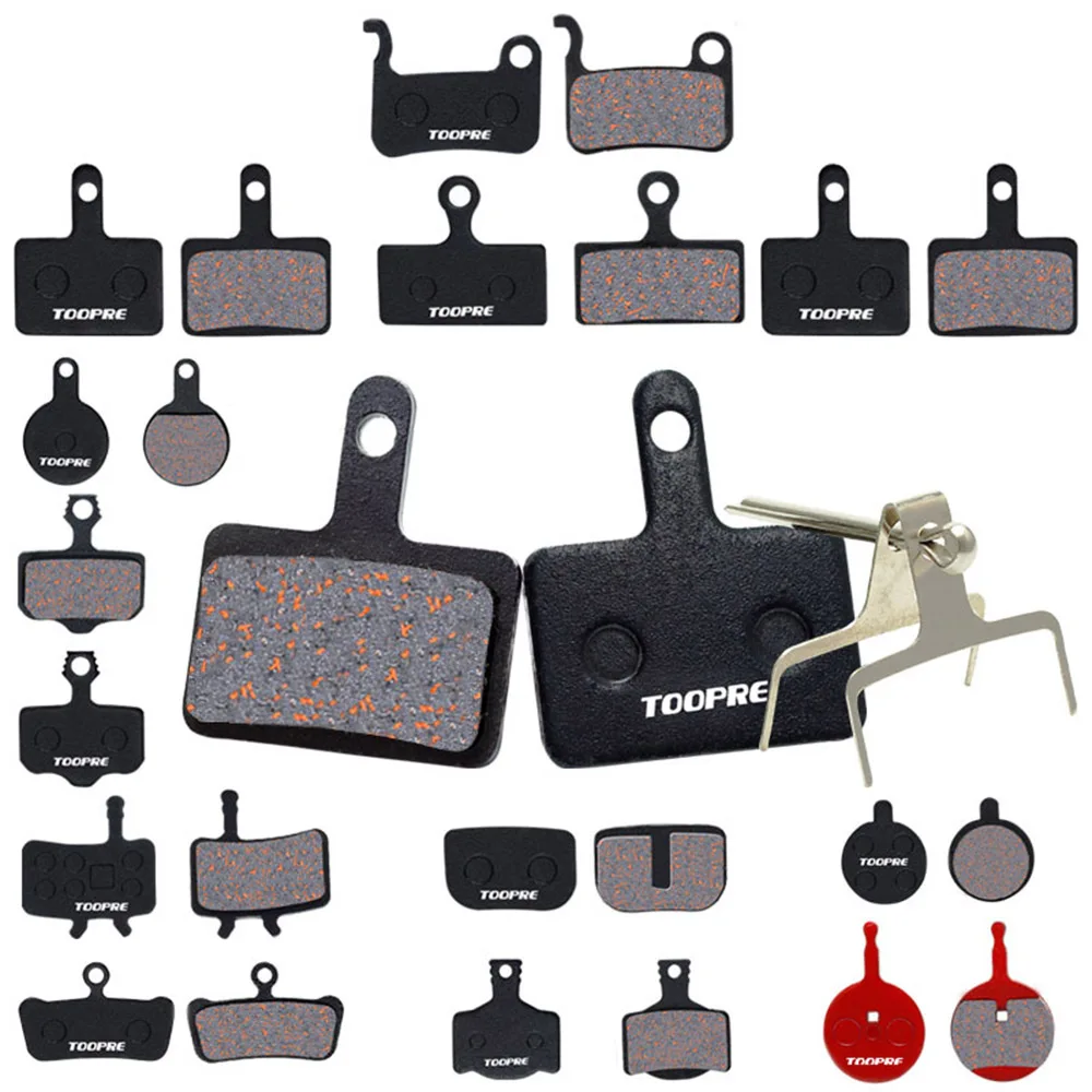 2pairs MTB Bike Disc Brake Pads Semi-Metallic Resin Pad For SHIMANO SAINT ZEE QUADIEM SRAM E1CR ER XX XO DB1 DB3 DB5 BC0197 (2)