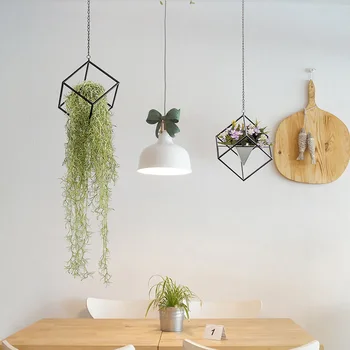 Geometric Hanging Flower Pots Holder Iron Air Plants Rack Chain Mini Gardening Decor DIY Art Craft Window Decoration Ornaments
Geometric Hanging Flower Pots Holder Iron Air Plants Rack Chain Mini Gardening Decor DIY Art Craft Window Decoration Ornaments
