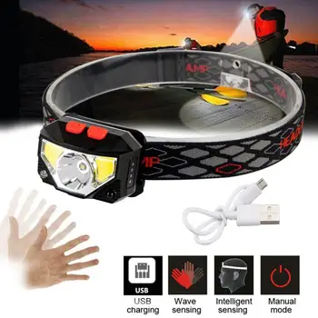 highlight gesture sensor Headlamp USB Rechargeable LED Headlight Body Motion induction Head Flashlight Camping Torch Light Lamp
highlight gesture sensor Headlamp USB Rechargeable LED Headlight Body Motion induction Head Flashlight Camping Torch Light Lamp