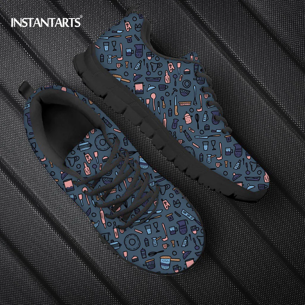 Flats Shoes for Women Cute Cartoon Cooker Patterns Lace Up Woman Jogging Shoes Walk Sneakers Breathable Summer Sneaker Light
Flats Shoes for Women Cute Cartoon Cooker Patterns Lace Up Woman Jogging Shoes Walk Sneakers Breathable Summer Sneaker Light