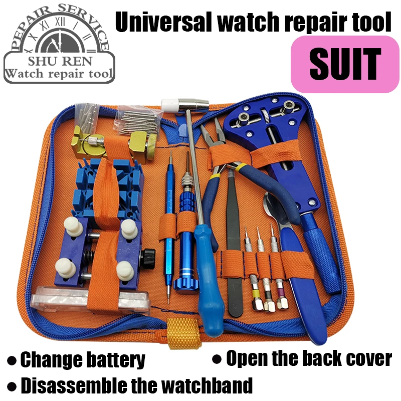 Free shippingWatch tools, watch strap adjuster, three-jaw opener, pry knife, battery replacement, small hammer punch needle
Free shippingWatch tools, watch strap adjuster, three-jaw opener, pry knife, battery replacement, small hammer punch needle