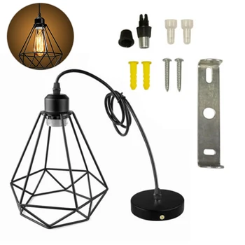 E26 Industrial Vintage Metal Lamp Shade Bulb Cage Ceiling Pendant Light Holder Brand New And High Quality
E26 Industrial Vintage Metal Lamp Shade Bulb Cage Ceiling Pendant Light Holder Brand New And High Quality