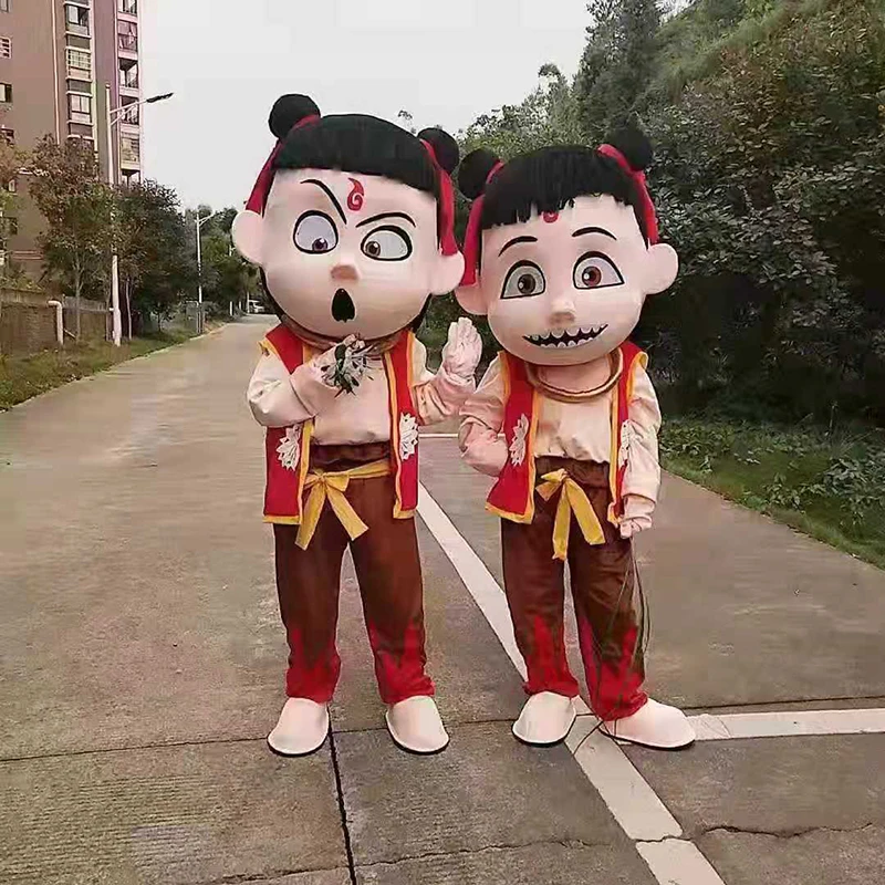 Movie Ne Zha Mascot Costume Fancy Dress Outfit Adult Anime Mascot Costume Gift for Halloween Party Event
Movie Ne Zha Mascot Costume Fancy Dress Outfit Adult Anime Mascot Costume Gift for Halloween Party Event