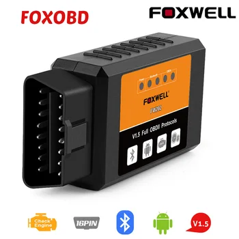 FOXWELL FW202 OBD2 ELM327 Bluetooth V1.5 PIC18F25K80 ODB 2 Car Code Reader Scanner OBDII ODB2 ODB II Scan Tool ELM 327 V 1.5
FOXWELL FW202 OBD2 ELM327 Bluetooth V1.5 PIC18F25K80 ODB 2 Car Code Reader Scanner OBDII ODB2 ODB II Scan Tool ELM 327 V 1.5