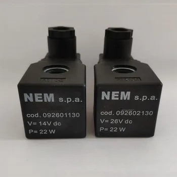 NEM s.p.a. Excavator first conductive solenoid valve coil inner diameter 13mm height 39mm
NEM s.p.a. Excavator first conductive solenoid valve coil inner diameter 13mm height 39mm