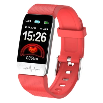 T1 Temperature Measurement Bracelet ECG Heart Rate Blood Pressure Blood Oxygen Immunity Monitoring Multi-Sport Intelligent Remin
T1 Temperature Measurement Bracelet ECG Heart Rate Blood Pressure Blood Oxygen Immunity Monitoring Multi-Sport Intelligent Remin