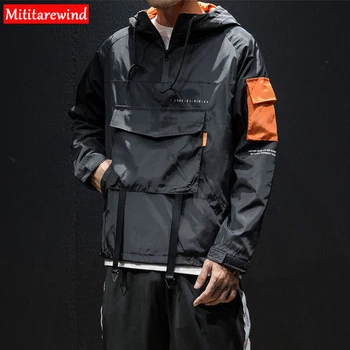 Korean Clothes Spring Jacket Men Casual Loose Hooded Collar Waterproof Military Jacket Patchwork Color Autumn Coat Men M-5XL
Korean Clothes Spring Jacket Men Casual Loose Hooded Collar Waterproof Military Jacket Patchwork Color Autumn Coat Men M-5XL
