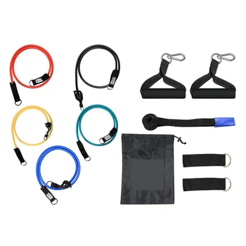 11Pcs Pull Rope Fitness Exercises Resistance Tubes Pedal Exerciser Body Training Workout Yoga Loop Tube
11Pcs Pull Rope Fitness Exercises Resistance Tubes Pedal Exerciser Body Training Workout Yoga Loop Tube