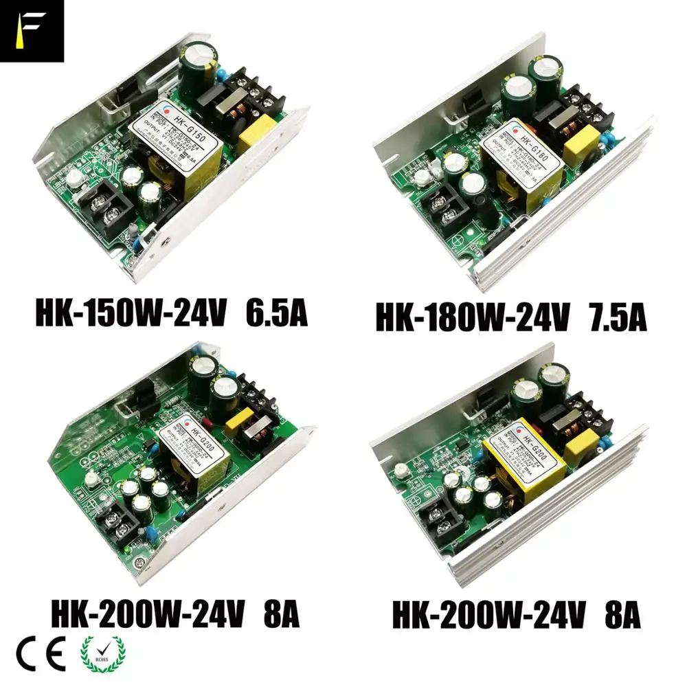 Switching Mode Power Board Supply SMPS 150w 180w 200w 24v12v36v Stage LED 54*3w RGB 3in1 COB Par Flood Light Source | Лампы и