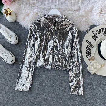 NiceMix 2019 Sale Knitted Polyester Kpop Unicorn Europe And America Sexy Temperament Spring Summer New Nightclub Sequins Slim T-
NiceMix 2019 Sale Knitted Polyester Kpop Unicorn Europe And America Sexy Temperament Spring Summer New Nightclub Sequins Slim T-