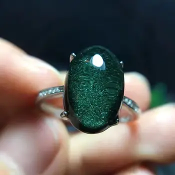 Genuine Natural Green Phantom Quartz Adjustable Ring 14.6x9.8mm Oval Bead 925 Sterling Silver Certificate AAAAAA
Genuine Natural Green Phantom Quartz Adjustable Ring 14.6x9.8mm Oval Bead 925 Sterling Silver Certificate AAAAAA