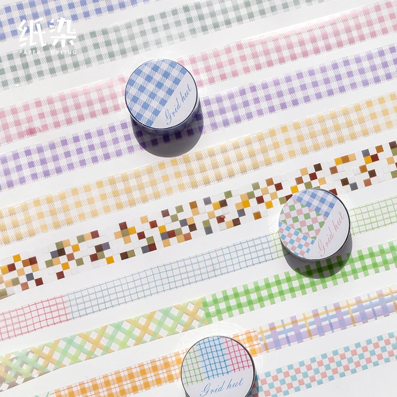 Elegant Color Lattice Collage Cloth PET Hand Account Tape Lattice Transparent Waterproof Sticker DIY Hand Account Decoration
Elegant Color Lattice Collage Cloth PET Hand Account Tape Lattice Transparent Waterproof Sticker DIY Hand Account Decoration