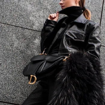 New Style for Autumn and Winter Catwalk Saddle Bag Vintage Flip Women's Leather Bags Guangzhou Women's Leather Bags handbags
New Style for Autumn and Winter Catwalk Saddle Bag Vintage Flip Women's Leather Bags Guangzhou Women's Leather Bags handbags