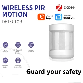 ZigBee tuya smart life PIR detector Infrared security Alarm Detector IR sensor detector DIY smart home smartlink with APP alexa
ZigBee tuya smart life PIR detector Infrared security Alarm Detector IR sensor detector DIY smart home smartlink with APP alexa
