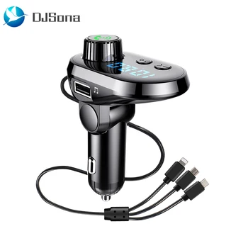 Car Bluetooth FM Transmitter Touch Screen MP3 Player Wireless Handsfree Double USB Output
Car Bluetooth FM Transmitter Touch Screen MP3 Player Wireless Handsfree Double USB Output