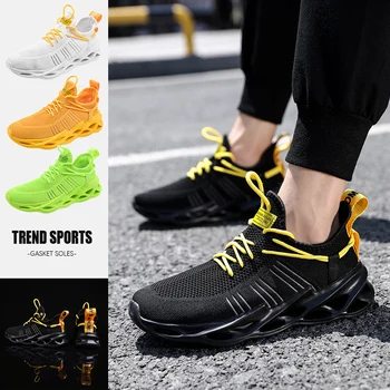 2020 new men's large size flying woven blade sneakers spring breathable fitness sneakers trendy men's walking shoes 36-46
2020 new men's large size flying woven blade sneakers spring breathable fitness sneakers trendy men's walking shoes 36-46