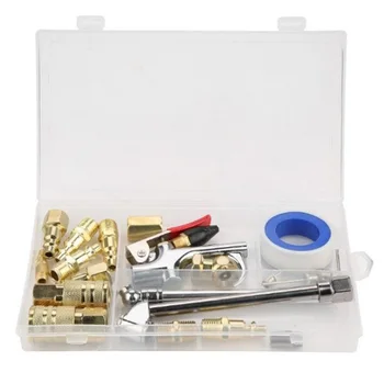 Air Blow Tool Accessory Kit for Air Compressor Air Tools Kit,NPT Connector,Industrial Plugs
Air Blow Tool Accessory Kit for Air Compressor Air Tools Kit,NPT Connector,Industrial Plugs