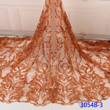 2019 African Flower Lace Fabric 2019 High Quality French Net Lace Fabric African Tulle Mesh Lace Fabric for Wedding Dress 2054B 
2019 African Flower Lace Fabric 2019 High Quality French Net Lace Fabric African Tulle Mesh Lace Fabric for Wedding Dress 2054B