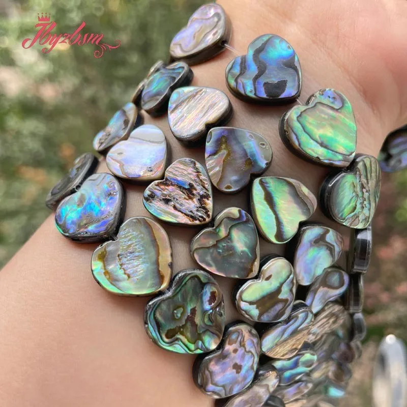 

14mm.16mm Multicolor Abalone Shell Loose Natural Stone Spacer Beads for DIY Necklace Earring Rings Bracelet Jewelry Making 15"
