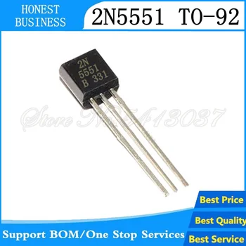 200PCS-1000PCS 2N5551 TO-92 NPN General Purpose Amplifier 0.6A 160V NPN In Stock Best quality
200PCS-1000PCS 2N5551 TO-92 NPN General Purpose Amplifier 0.6A 160V NPN In Stock Best quality