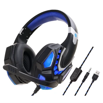 High Quality Gaming Headset For PS4 PC Phone Noise-Cancelled Deep-Bass Computer Gamer Headphone With Mic Loud Sound LED Earphone
High Quality Gaming Headset For PS4 PC Phone Noise-Cancelled Deep-Bass Computer Gamer Headphone With Mic Loud Sound LED Earphone