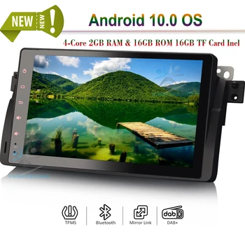 9" Bluetooth Autoradio Android 10.0 OS Car Stereo SatNav GPS Radio 4G TPMS DVR OBD DAB+Apple CarPlay DSP for BMW 3 Series M3 E46
9" Bluetooth Autoradio Android 10.0 OS Car Stereo SatNav GPS Radio 4G TPMS DVR OBD DAB+Apple CarPlay DSP for BMW 3 Series M3 E46