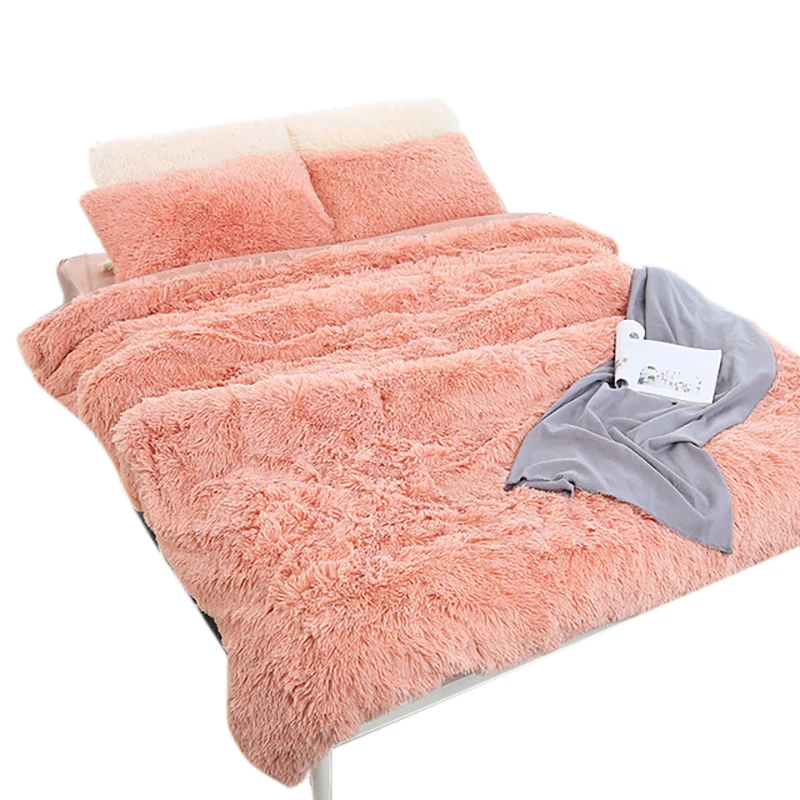 Pure Color Thicken Weighted Plush Blanket Spring Autumn Winter Wearable Adult Children Blankets King Size Fur Warm Throw Blanket
Pure Color Thicken Weighted Plush Blanket Spring Autumn Winter Wearable Adult Children Blankets King Size Fur Warm Throw Blanket