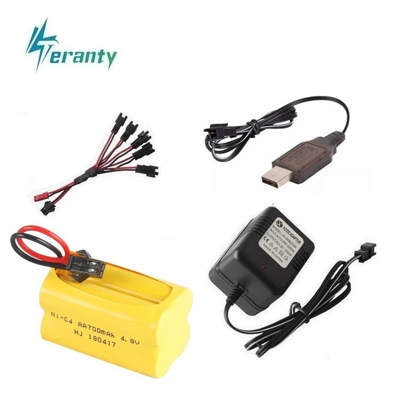 ( T Plug ) 4.8v Ni-cd Battery and charger For Rc toys Cars Tanks Robots Boats Guns 4* AA 700mah 4.8v Rechargeable Battery Pack
( T Plug ) 4.8v Ni-cd Battery and charger For Rc toys Cars Tanks Robots Boats Guns 4* AA 700mah 4.8v Rechargeable Battery Pack