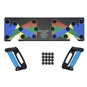 Push Up Rack Board 9 in 1 Body Building Board System Fitness Comprehensive Training Gym Body Training Exercise Home Equipment
Push Up Rack Board 9 in 1 Body Building Board System Fitness Comprehensive Training Gym Body Training Exercise Home Equipment