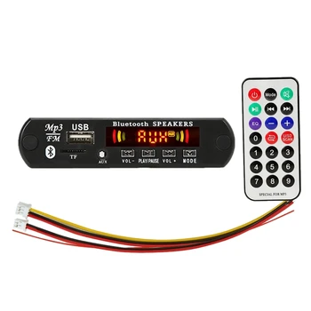 Car Wireless Bluetooth 5V MP3 WMA Decoder Board Audio Module TF Color Screen for Car Digital LED MP3 Players AUX Remote Display
Car Wireless Bluetooth 5V MP3 WMA Decoder Board Audio Module TF Color Screen for Car Digital LED MP3 Players AUX Remote Display