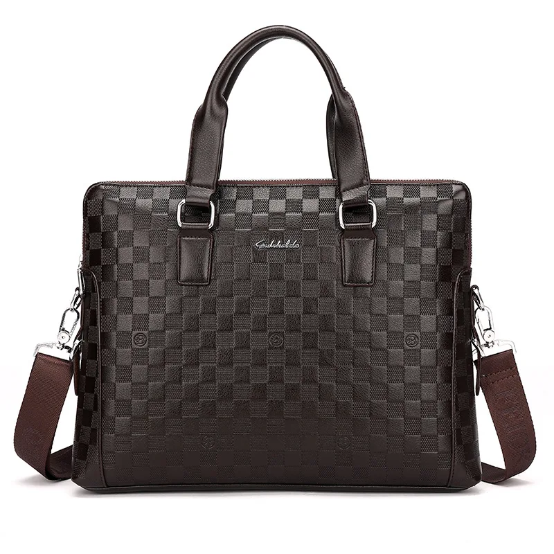 New Style Embossed Body Men's Bag Business Document Computer Horizontal And Vertical Two-Crossbody Bag
New Style Embossed Body Men's Bag Business Document Computer Horizontal And Vertical Two-Crossbody Bag